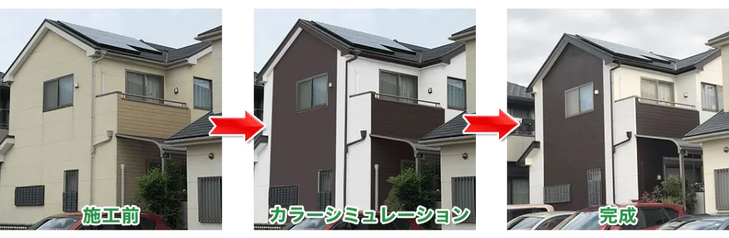 カラーシミュレーション